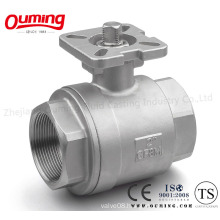 Thread Ball Valve with Mounting Pad (2PCS)